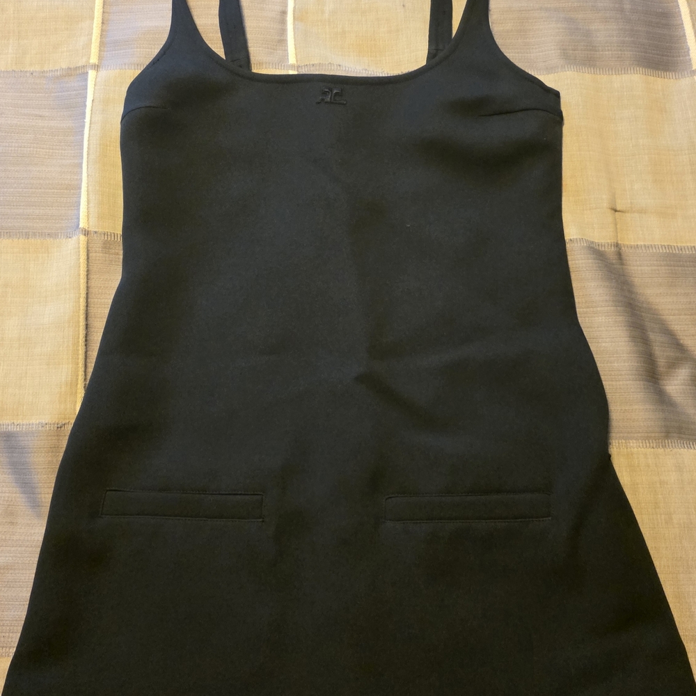 Courrèges trapeze mini dress